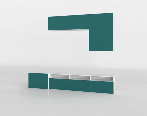 3D Design Shelving and Bookcases GE3D24