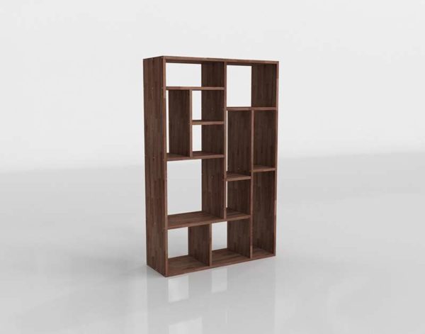 Wastewood Cube Unit Bookcase Perigold 3DFurniture