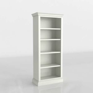 Cameo Open 3D Bookcase With Left Crown CB
