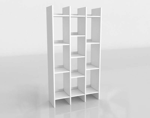 3D Interior Design Shelving and Bookcases GE3D32