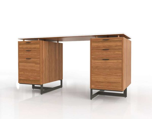 Fullerton Modular Desk CB2 3D Design