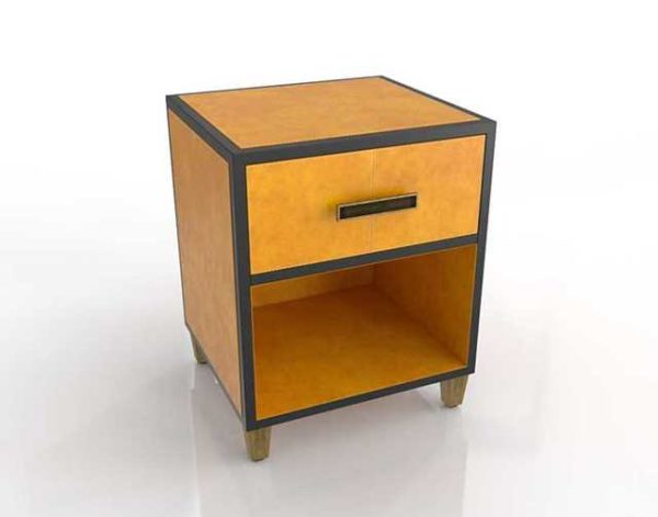 WestElm Atelier Leather Wrapped Nightstand 02