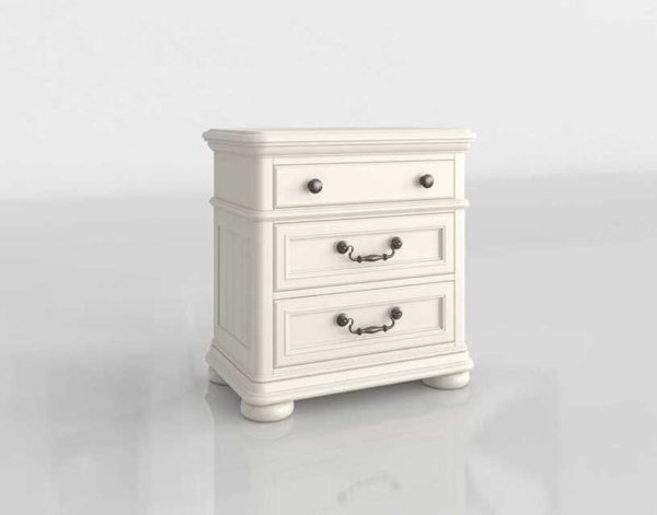 Havertys Welcome Home Drawer Nightstand Weathered