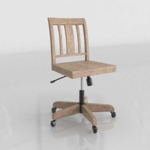 PotteryBarn Holt Swivel Desk Chair Seadrift