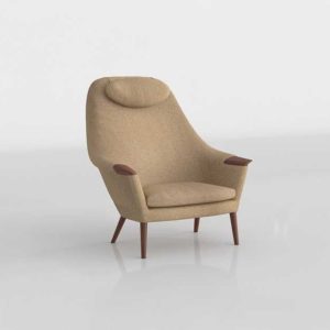 Chair Modelado 3D Salón 187