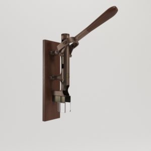Professional 3D Model Wall-Mounted Corkscrew GlancingEye