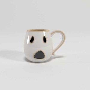 PotteryBarn Ghost Figural Mug