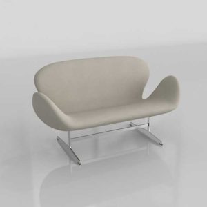 DWR Swan Sofa 3D Model