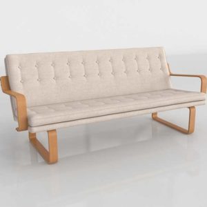 Couch 3D Model Settees&Chaises Living Room 118