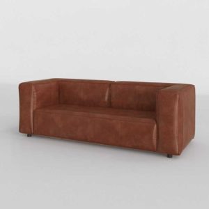 Joybird Logan Leather Sofa