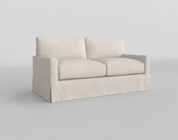 PotteryBarn PB Comfort Eco Square Arm Slipcovered Sofa