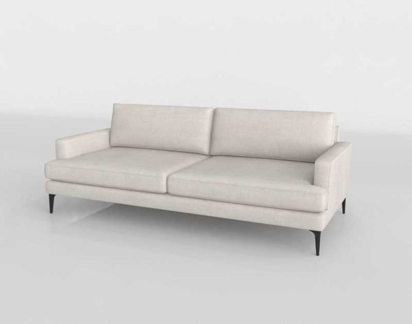 West Elm Andes Sofa Twill Stone