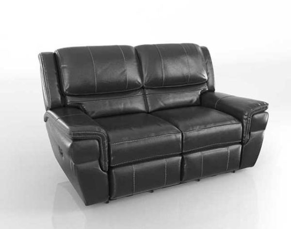 Sofa Reclinable 3D Biplaza Abrams Power
