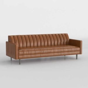 Roomandboard Goodwin Leather Sofa 3D