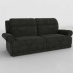Sofa Reclinable 3D Negro