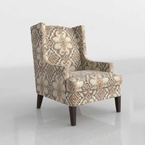 GlancingEye and Designer 3d Luxe High Wingback Chair