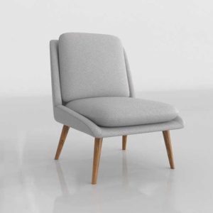3D Chair Interior Define Hana