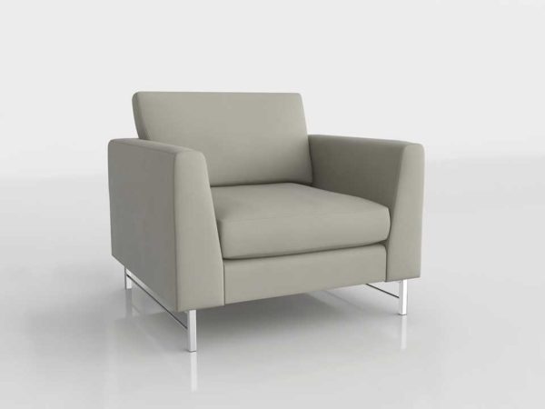 CB Tyson Chair With Stainless Steel Base View