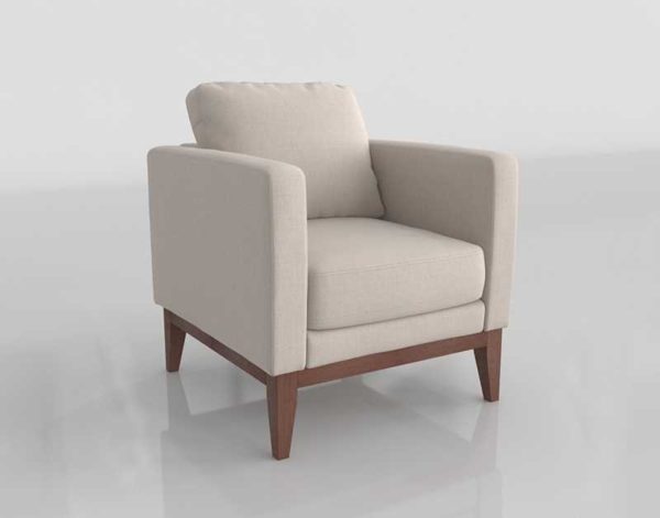 Wayfair Alba Chair 3D Modeling