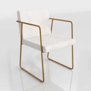 cb2-rouka-velvet-chair-ge-3d-modeling