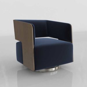 crate-barrel-finn-swivel-chair-fitz-bluejay-3d