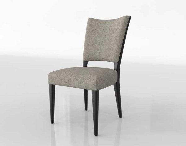 Crate&Barrel Lennox Ives 3D Dining Chair