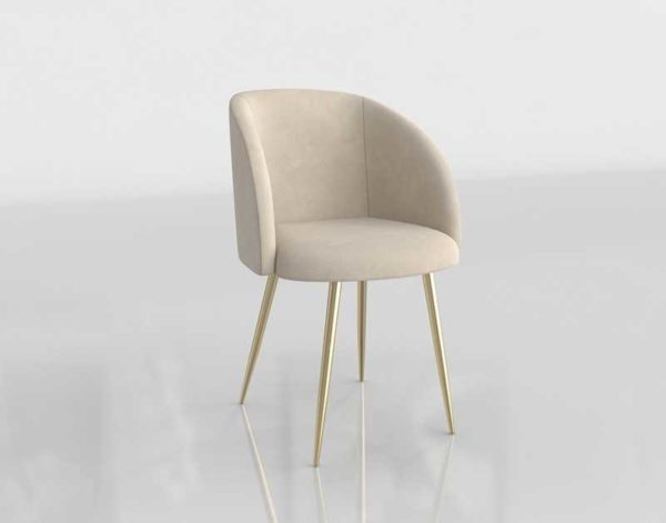 Wayfair Chu Upholstered 3D Dining Chair