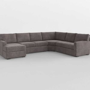 Mathisbrothers Four Piece Contemporary Sectional