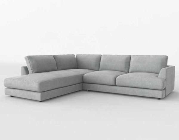 Westelm Haven 2 Piece Terminal Sectional Right Chaise