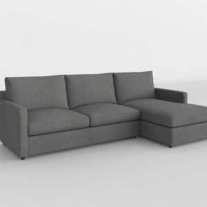 Abchome Cobble Hill Lucali Sectional Sleeper