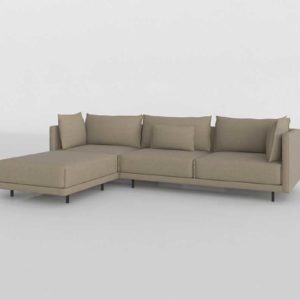 Salón Buy 3D Model Sectionals and Sets 2815