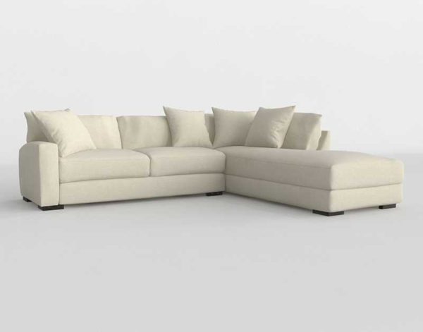 ZGallerie Del Mar Daybed Sectional 2 PC Rightarm Facing