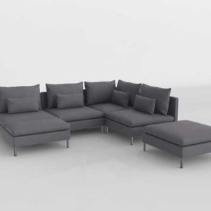 Buy 3D Model Sofa and Sectional 0723