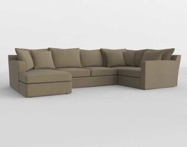 Room And Board Sectional 3D Modeling