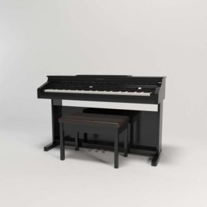Modelado 3D Glancing Eye Piano 07082