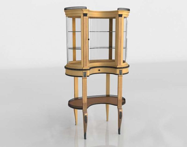 Classic Cocktail Cabinet 3D Model