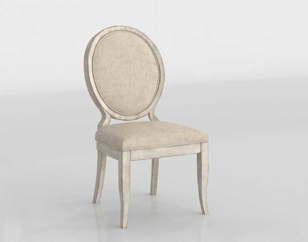 Sunset Dining Chair 3D Model
