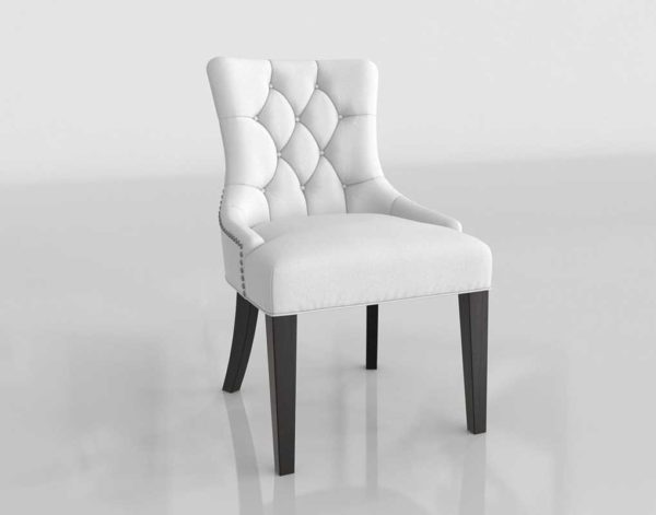 Wayfair Carlton Wood Leg Upholstered 3D Dining Chair
