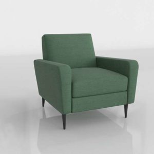3D Chair C&B Torino Fargo Turquoise