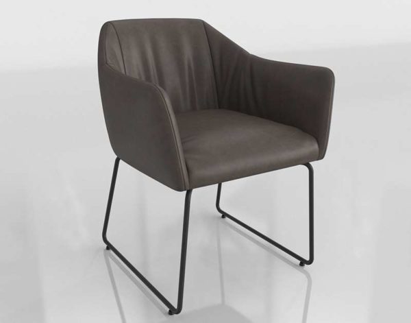 3D Chair Habitat Carboncillo