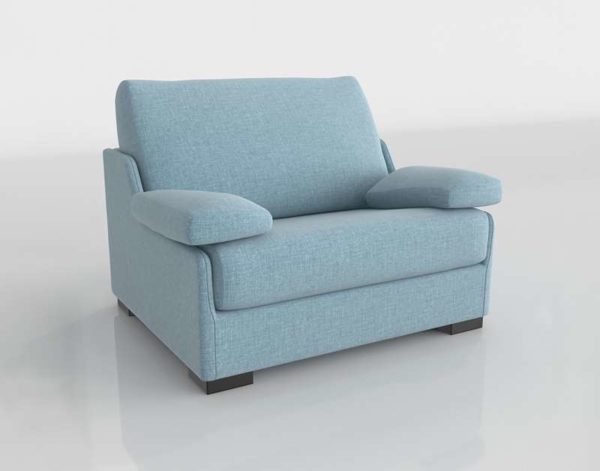3D Sofa SCC Single