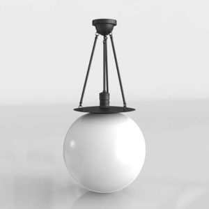 Lámpara Colgante 3D MDY Modelo Hood Classic Globe