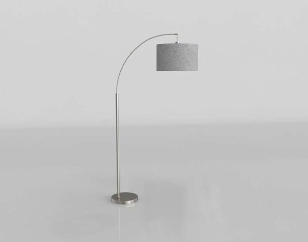 3D Floor Lamp Rivet Arc