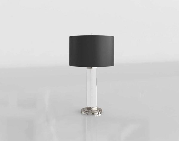 3D Table Lamp C&B Gleam Crystal