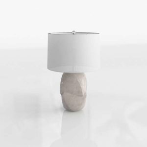 3D Table Lamp C&B Shift Abstract