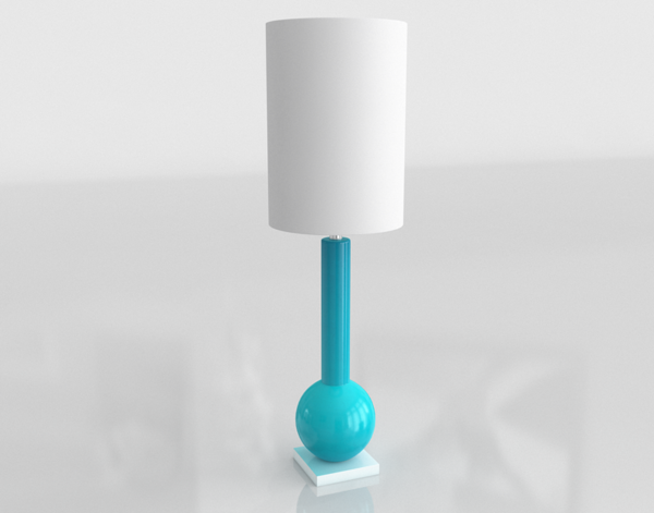3D Table Lamp GE Model 03