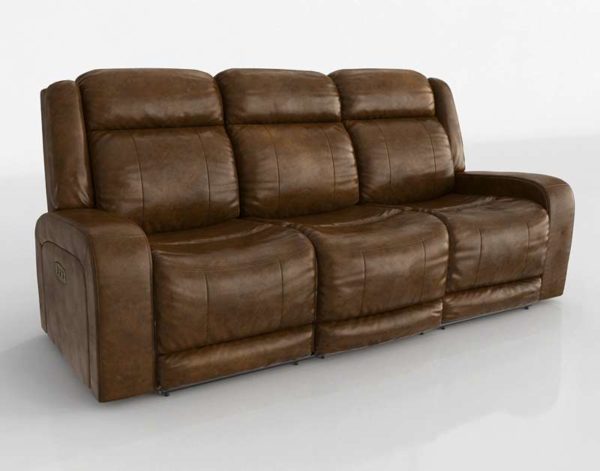 Sofa 3D Reclinable Havertys Modelo Aviator