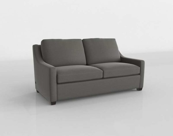 3D Sleeper Sofa C&B Gray Perry Queen
