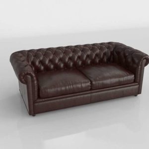 sofa-3d-potterybarn-chesterfield-de-piel