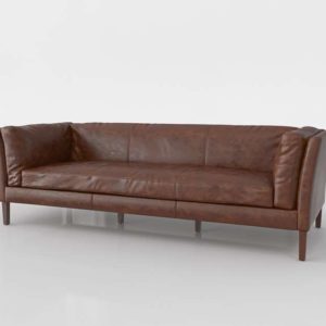 3D Sofa R&H Sorensen Brompton in Leather